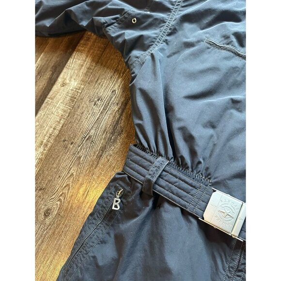 Bogner RARE WB Vintage Ski Suit Snow Suit Embroidered Belted Size 52 or Large - Picture 7 of 16